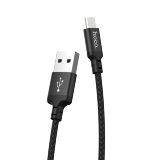 Кабель USB HOCO X14 Times speed micro charging cable,(L=1M) чёрный
