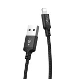 Кабель USB HOCO X14 Times speed iP charging cable,(L=1M) черный