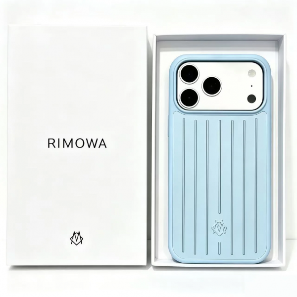Чехол RIMOWA для iPhone 17 Pro Max/18 Pro Max голубой