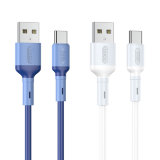 Кабель USB HOCO X65 Prime charging data cable for Type-C синий