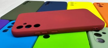 Чехол для Tecno Smart 7 Plus Soft Inside, красный