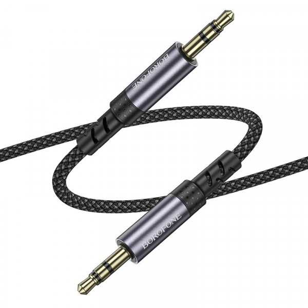 Кабель AUX BOROFONE BL24 TYPE-C серый