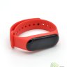 Ремешок силиконовый для фитнес-браслета Xiaomi Mi Band 3/4, красный
