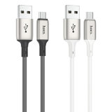 Кабель USB HOCO X66 Micro серый