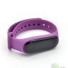 Ремешок силиконовый для фитнес-браслета Xiaomi Mi Band 3/4, фиолетовый