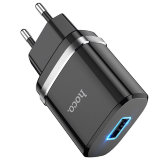 СЗУ HOCO N1 Ardent single port charger set(for Type-C)(EU) черный