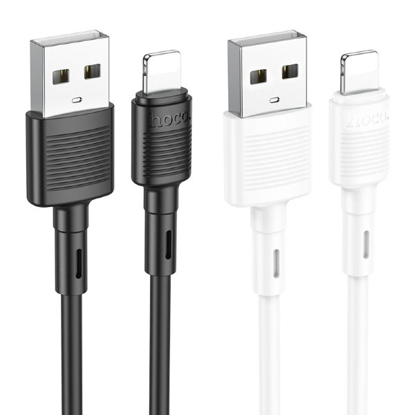 Кабель USB HOCO X83 iP Victory charging data cable черный