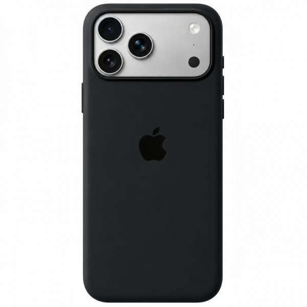 SILICONE CASE_MAGSAFE_для iPhone 18 Pro цвет:№01 Black
