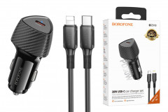 АЗУ BOROFONE BZ31C 2USB 18W+PD30W чёрный