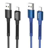 Кабель USB HOCO X71 Especial charging data cable for iP синий