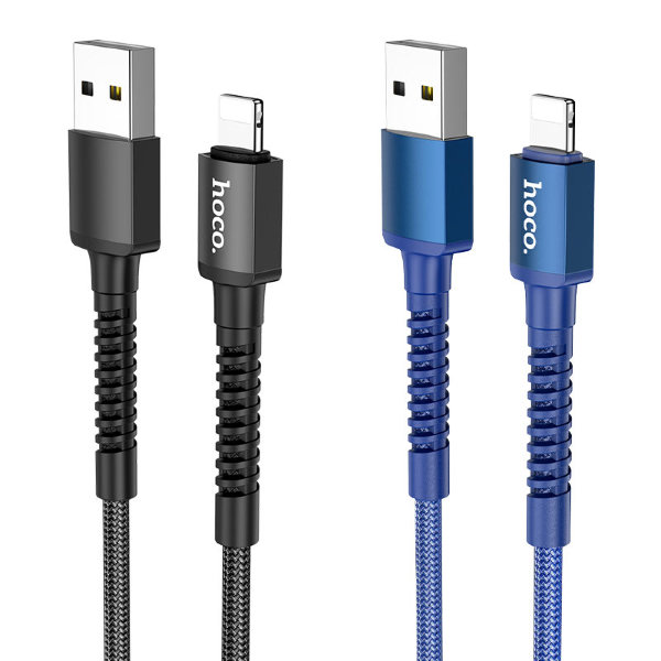 Кабель USB HOCO X71 Especial charging data cable for iP синий