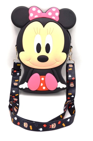 Детская сумка через плечо, кросс боди (Minnie Mouse), розовый