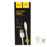 USB кабель Hoco X1 Rapid charging cable Apple 1M белый