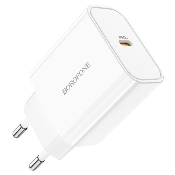 СЗУ BOROFONE BA57A 1USB Type-C Lightning белый