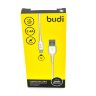 USB Кабель (Budi) Micro 1m, белый (M8J158M)