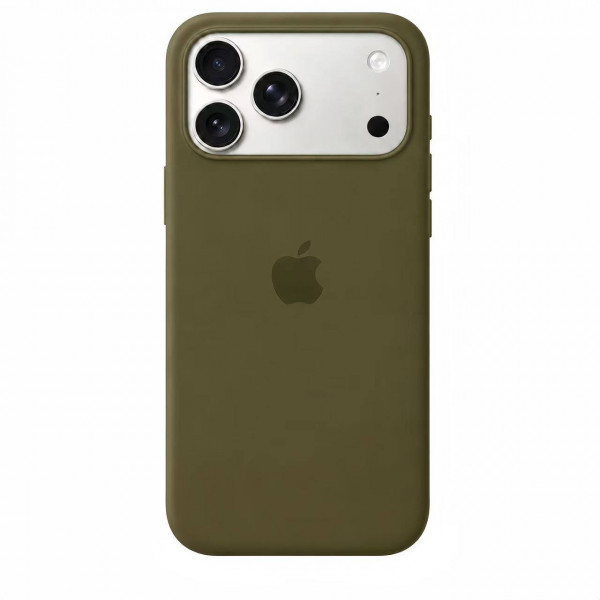 SILICONE CASE_MAGSAFE_для iPhone 18 Pro Max цвет: Military Green