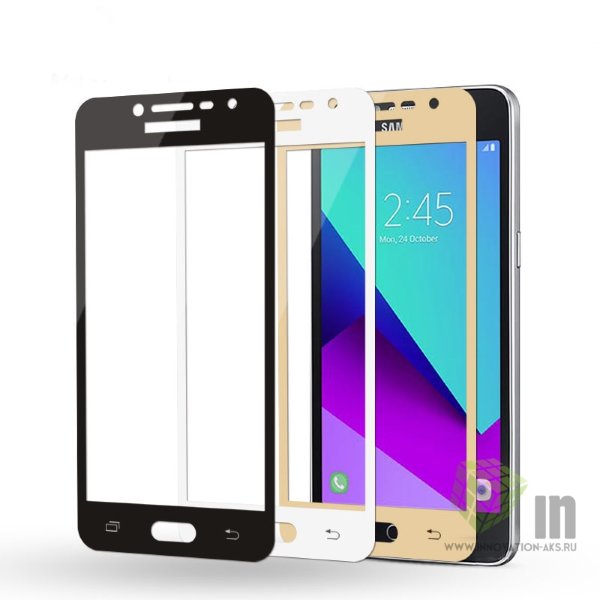 Защитное стекло 2D для Samsung Galaxy A720 белый