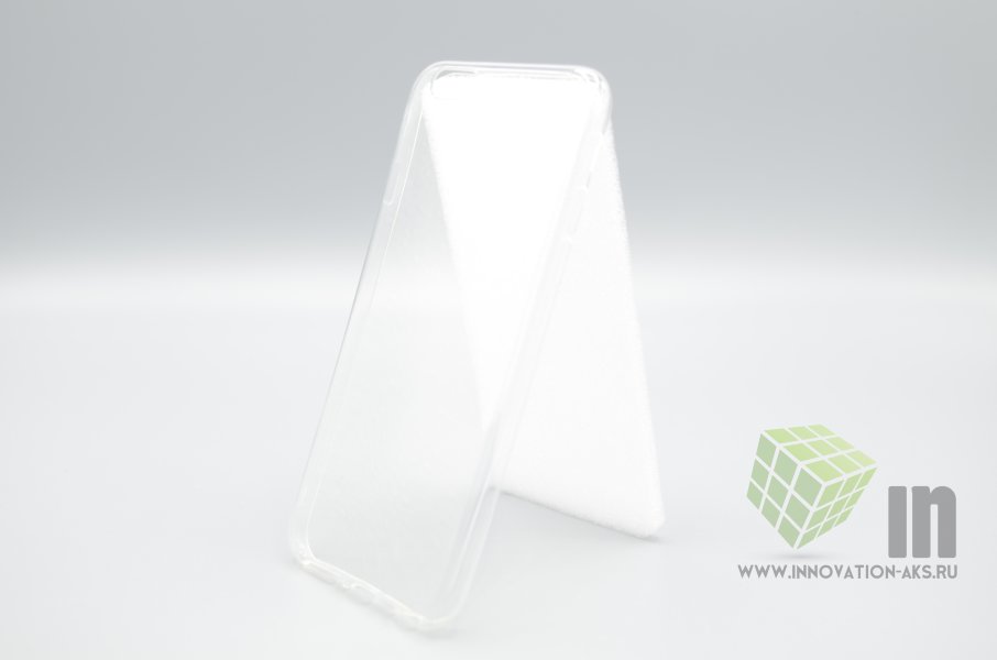 Силиконовая чехол для iPhone 6 Plus/6s Plus прозрачный 0,3мм(техпак)
