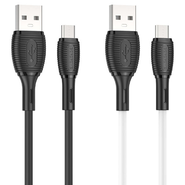 Кабель USB BOROFONE BX86 Micro чёрный