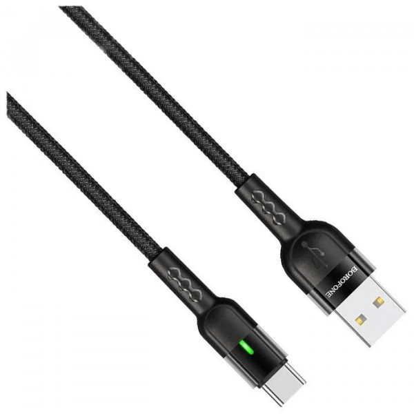 Кабель USB BOROFONE BU17 Type-C чёрный