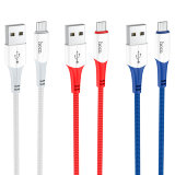 Кабель USB HOCO X70 Ferry charging data cable for Micro белый