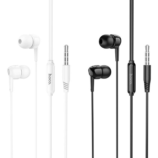 Наушники проводные внутриканальные HOCO M99 Celestial universal earphones with microphone черный