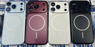Чехол AG Glass iPhone 18 Pro черный