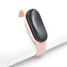 Ремешок силиконовый для фитнес-браслета Xiaomi Mi Band 5, светло-розовый