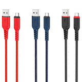 Кабель USB HOCO X59 Victory charging data cable for Micro красный