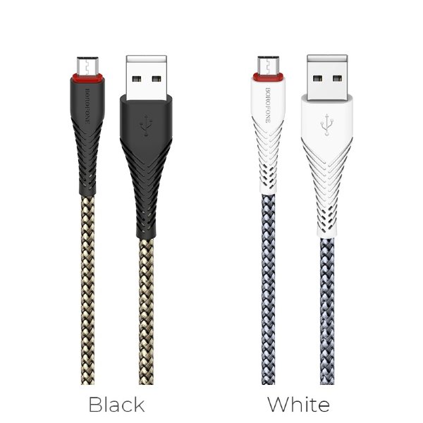 Кабель USB BOROFONE BX25 Micro чёрный