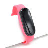Ремешок силиконовый для фитнес-браслета Xiaomi Mi Band 5, розовый