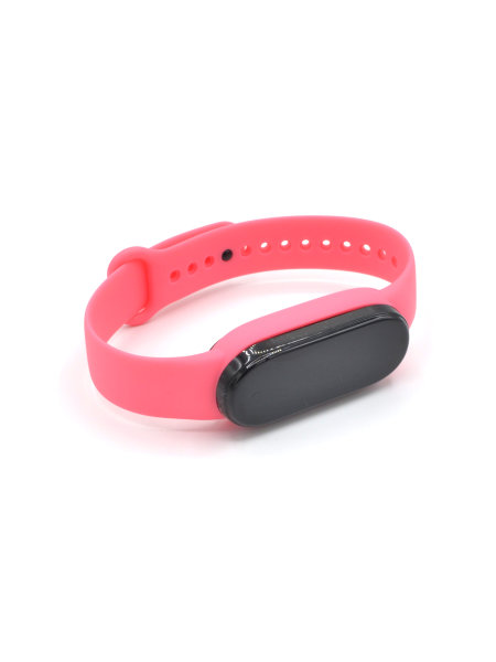 Ремешок силиконовый для фитнес-браслета Xiaomi Mi Band 5, розовый