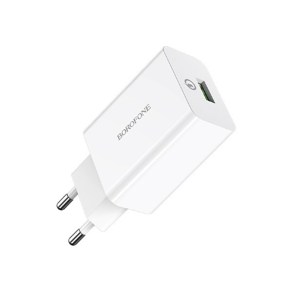 СЗУ BOROFONE BA21A 1USB QC3.0 белый