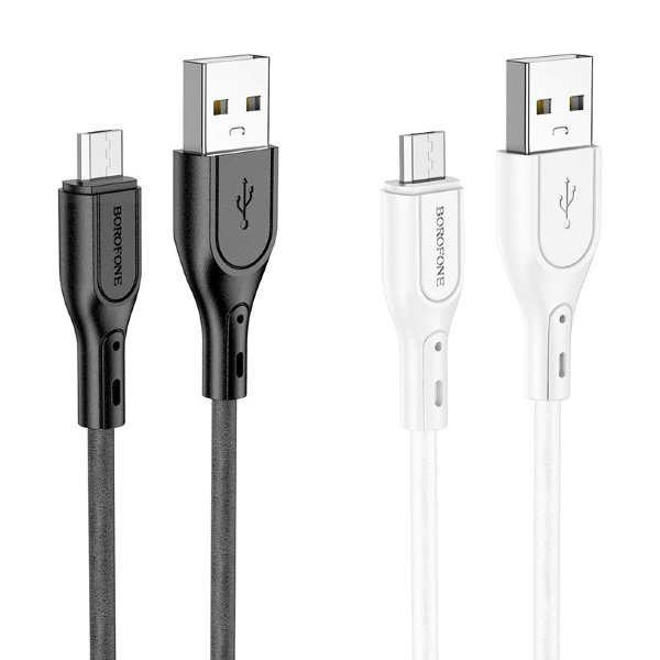 Кабель USB BOROFONE BX66 Micro чёрный