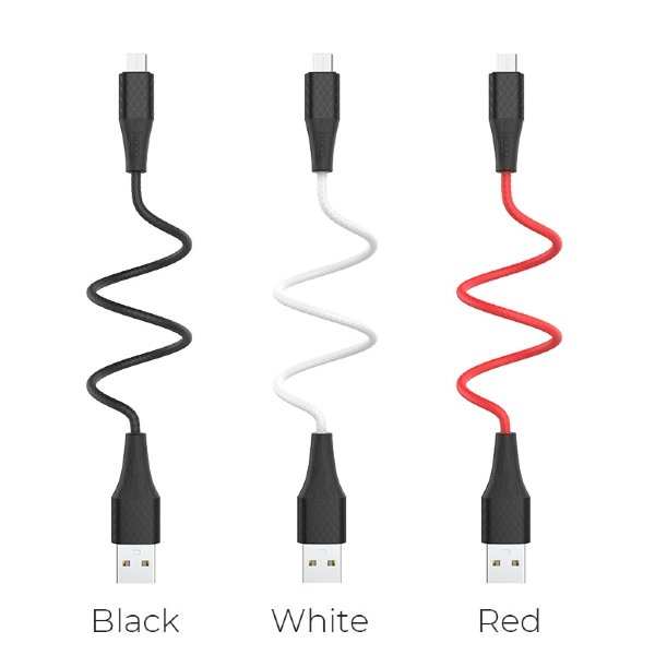 Кабель USB HOCO X32 Excellent charging data cable for Micro черный