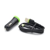 АЗУ (Budi) 2USB+Micro-USB cable 1.2m (061M)