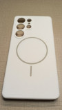 Чехол Silicon Case С MagSafe для Samsung Galaxy S24 Ultra, фиолетовый