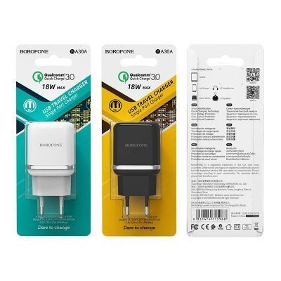 СЗУ BOROFONE BA36A Type-C черный