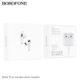 Наушники беспроводные внутриканальные BOROFONE BW81 белый