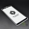 Защитное стекло 2D для Samsung Galaxy A6 Plus (2018), черное
