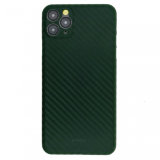 Чехол карбоновый для Iphone 11 Pro Max, зеленый