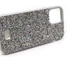 Чехол со стразами для Apple Iphone 12 mini, серебряный