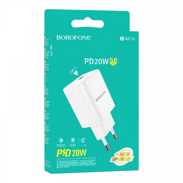 СЗУ BOROFONE BA81A PD20W белый