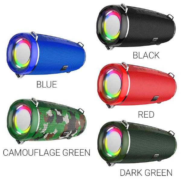 Портативная колонка HOCO HC2 Xpress sports BT speaker, dark green