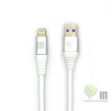 USB кабель INNOVATION (A1I-COBRA) Lightning 0.2 метра белый (3A)