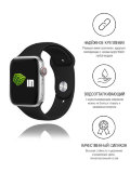 Ремешок (силиконовый) INNOVATION для часов Apple Watch 42/44 черный