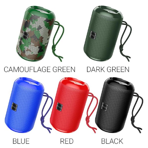 Портативная колонка HOCO HC1 Trendy sound sports wireless speaker, red