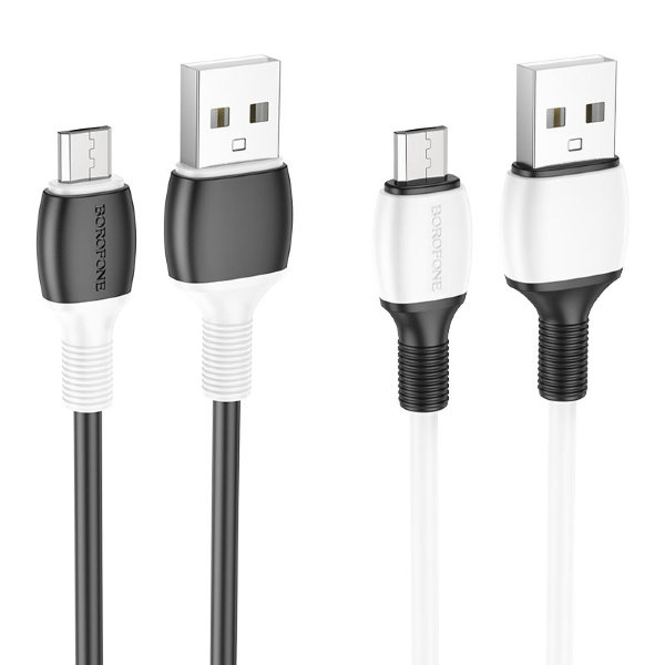 Кабель USB BOROFONE BX84 Micro белый