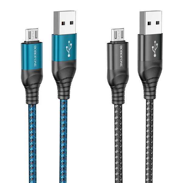 Кабель USB BOROFONE BX56 Micro чёрный