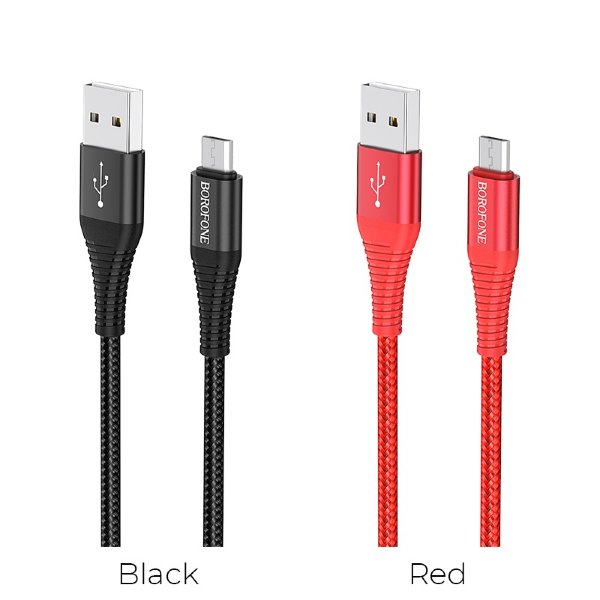 Кабель USB BOROFONE BX29 Micro чёрный
